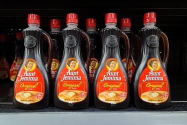 Aunt Jemima pancake syrup