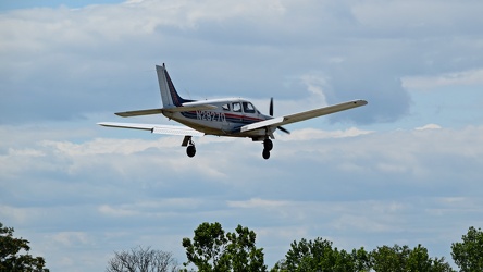 N2927Q lands at the Montgomery County Airpark [02]