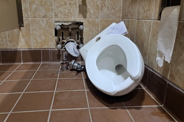 Toilet at Huntington station