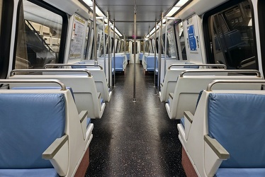 Interior of WMATA railcar 3142 [03]