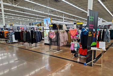 Clothing area at Walmart in Waynesboro, Pennsylvania [01]