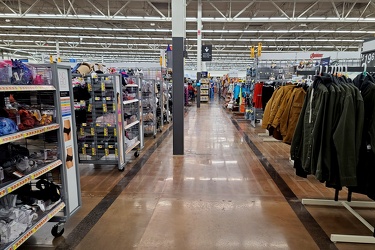 Clothing area at Walmart in Waynesboro, Pennsylvania [02]