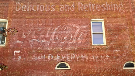 Coca-Cola ghost sign