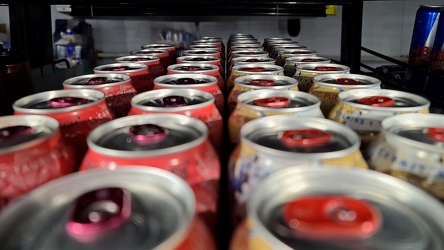 Rows of energy drinks at Sheetz [04]