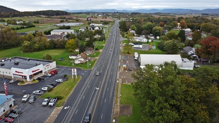 US 340 north in Stuarts Draft