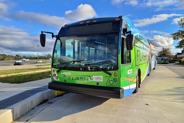 Ride On bus 46001D at Burtonsville Park & Ride [01]