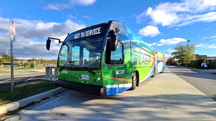 Ride On bus 46006D at Burtonsville Park & Ride [04]