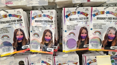 Children's reusable face masks