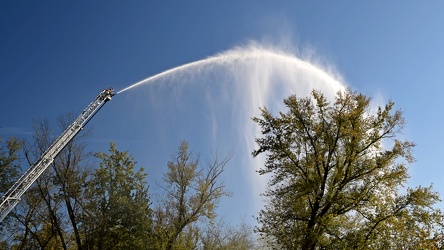 Fire department training exercise at Point of Rocks [01]