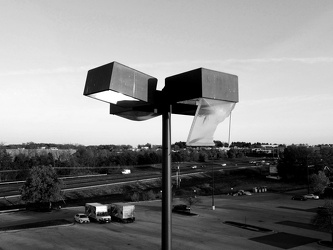 Parking lot lights at Shenandoah Square [02]