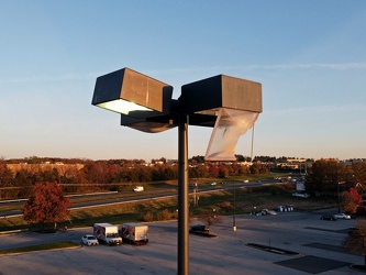 Parking lot lights at Shenandoah Square [01]