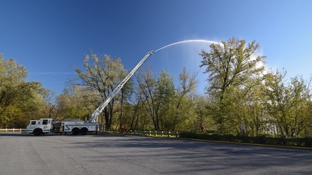 Fire department training exercise at Point of Rocks [03]