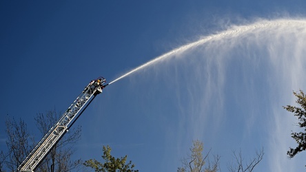 Fire department training exercise at Point of Rocks [02]