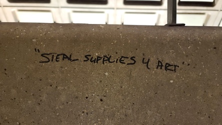 "Steal supplies 4 art"