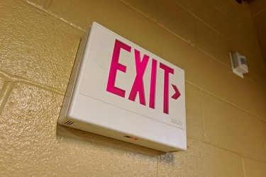 Exit sign at South Mountain rest area [01]