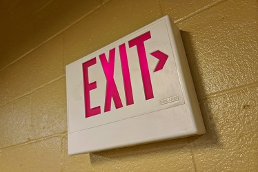 Exit sign at South Mountain rest area [02]