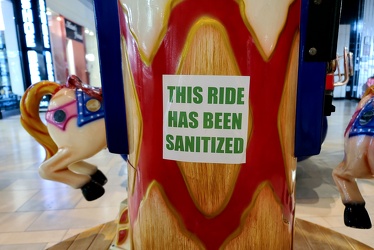 "This ride has been sanitized"