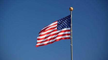 Flag at Dulles International Airport