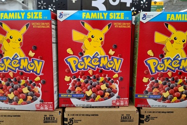 Pokémon cereal