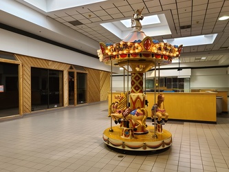 Carousel in Staunton Mall's Belk wing