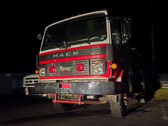 Vintage fire truck at Verona fire department [04]