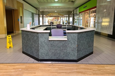 Information desk at Staunton Mall