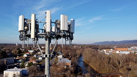 Cell phone tower in downtown Waynesboro, Virginia [03]