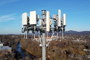 Cell phone tower in downtown Waynesboro, Virginia [01]