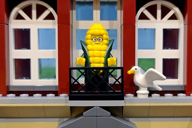 Lego corn man