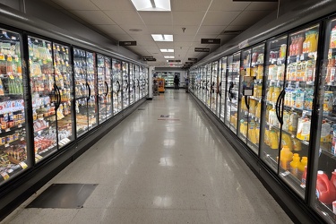 Dairy aisle at Giant Food store in Montrose Crossing [01]