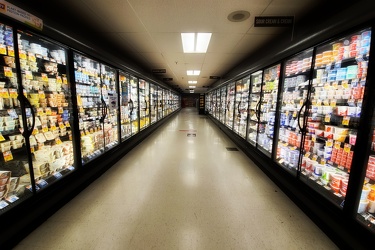 Dairy aisle at Giant Food store in Montrose Crossing [03]