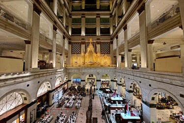 Center atrium at Macy's Center City