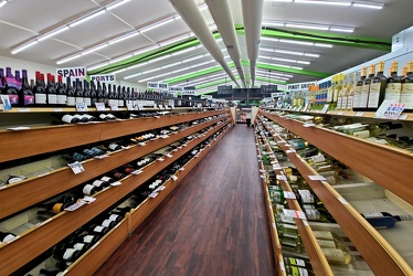 Interior of Victor's Liquors