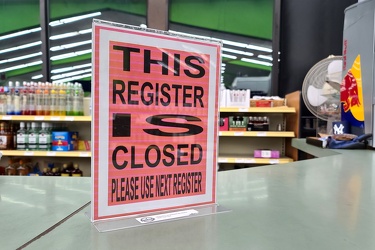 "This register is closed"