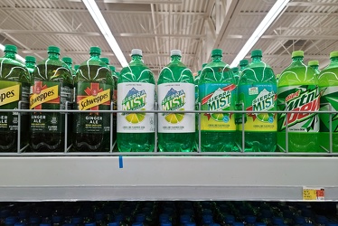 Bottles of soda at Egg Harbor Walmart [03]