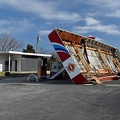 Abandoned gas station, January 15, 2021