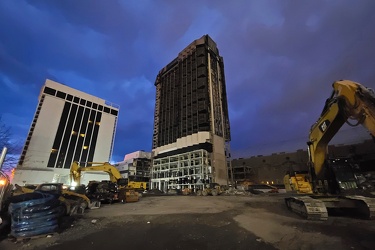 Demolition work at Trump Plaza [04]