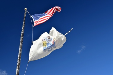 Flagpole at the Absecon Lighthouse [04]