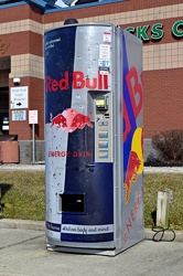 Red Bull vending machine