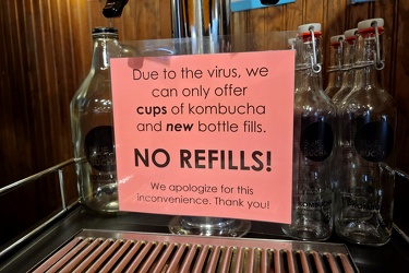 No kombucha refills