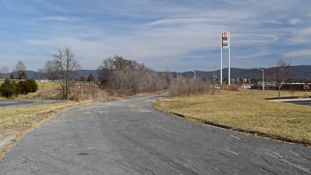 Former alignment of Shenandoah Village Drive