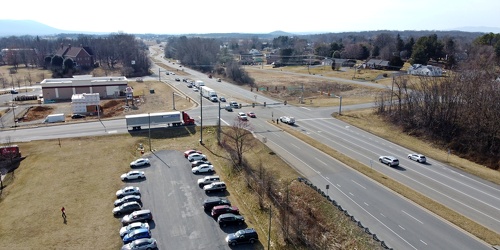 Intersection of US 340, Shenandoah Village Drive, and Gateway Drive