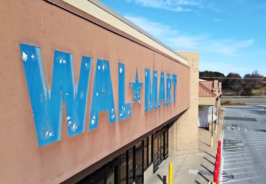 Former Walmart in Leesburg, Virginia, March 15, 2021