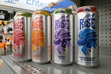 Cans of Mountain Dew Rise [01]