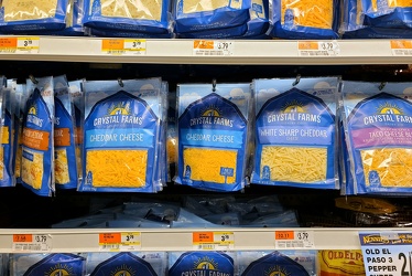 Crystal Farms shredded cheese