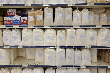 Bags of flour at Sharp Shopper