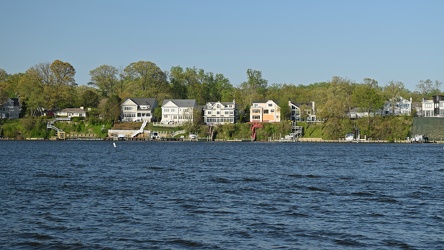 Houses fronting the South River