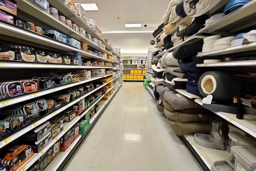 Pet aisle at Target