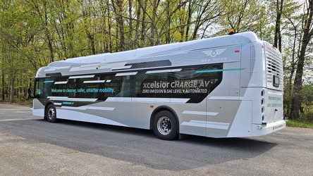 New Flyer Xcelsior Charge demo bus