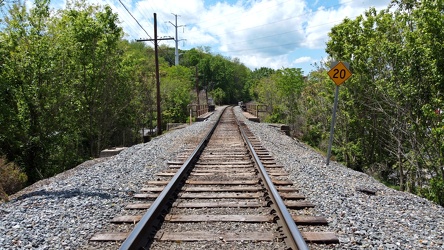 Buckingham Branch track in downtown Staunton [03]